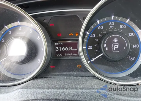 2013 Hyundai Sonata Limited 2.0T из США, поврежденный, VIN 5NPEC4AB2DH639588